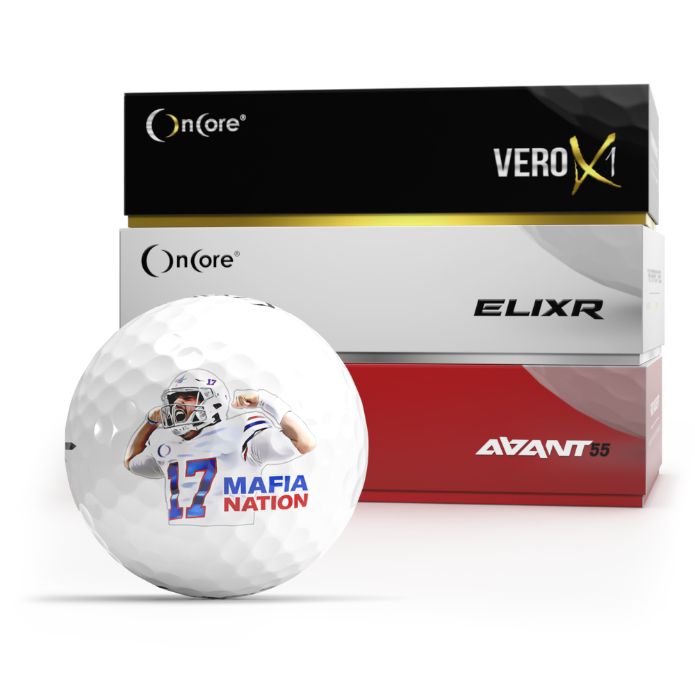 Josh Allen Mafia Nation Golf Balls | OnCore - 2022 Special Edition