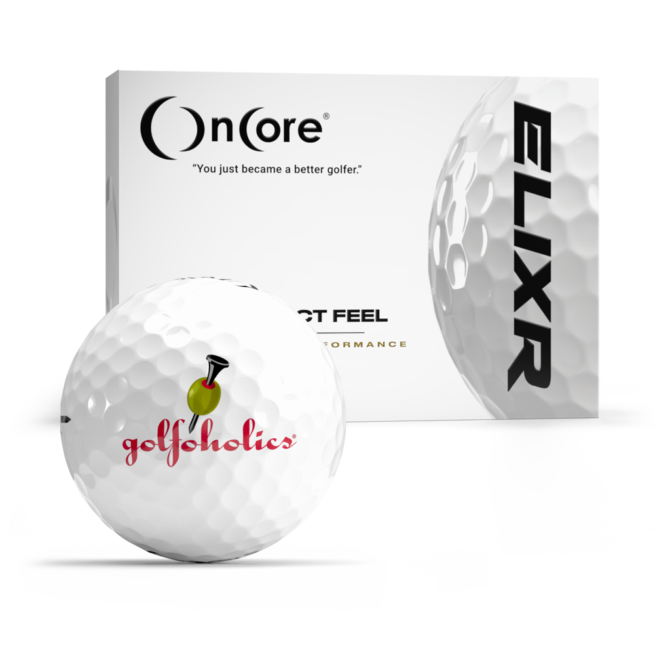 Golfoholics - Special Edition Golf Ball - ELIXR