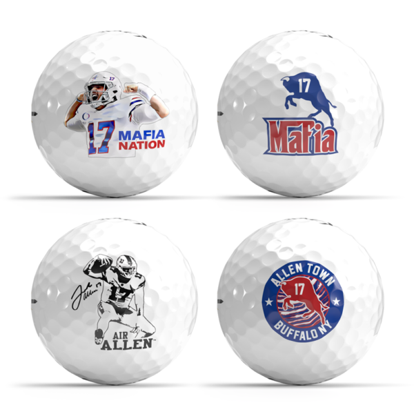 Josh Allen Mafia 4-Pack Bundle - Golf Balls