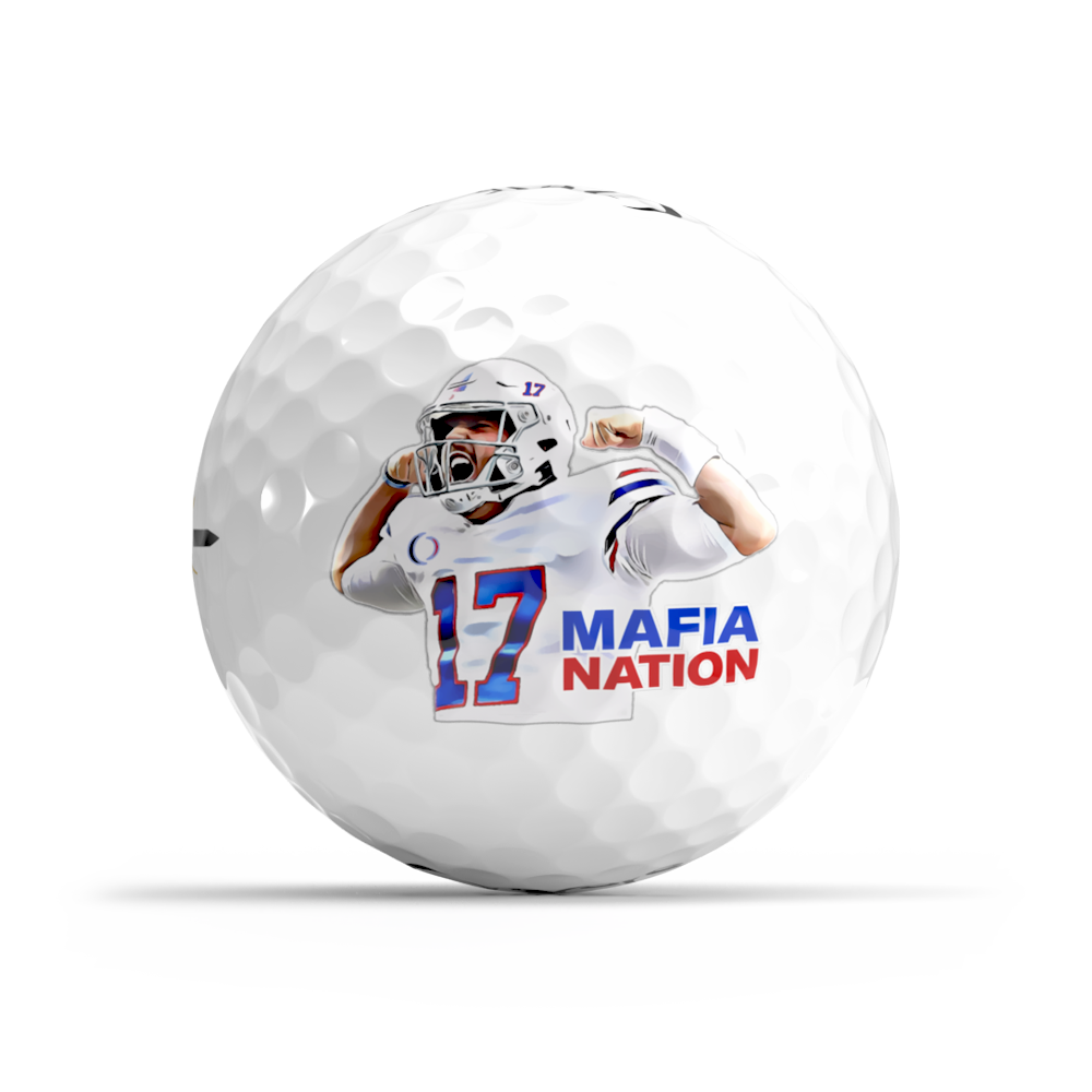 Josh Allen Mafia Nation Golf Ball | OnCore - 2022 Special Edition