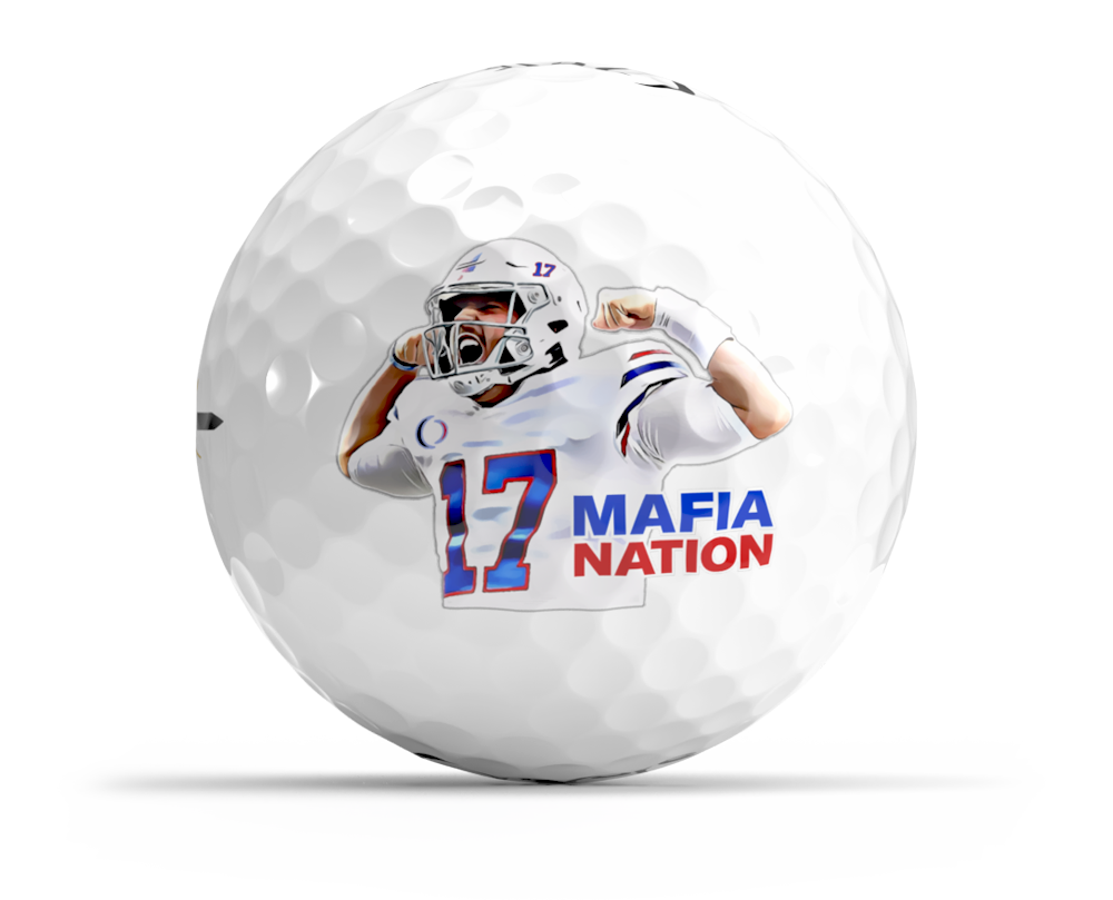Josh Allen Mafia Nation Golf Ball | OnCore - 2022 Special Edition