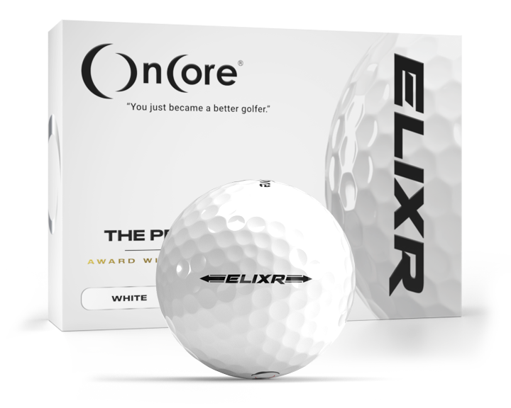 Shop the ELIXR 2022 - Golf Balls OnCore Golf - White