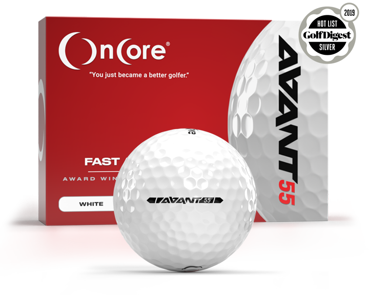 Shop the AVANT 55 - 2022 - Golf Balls OnCore Golf - White
