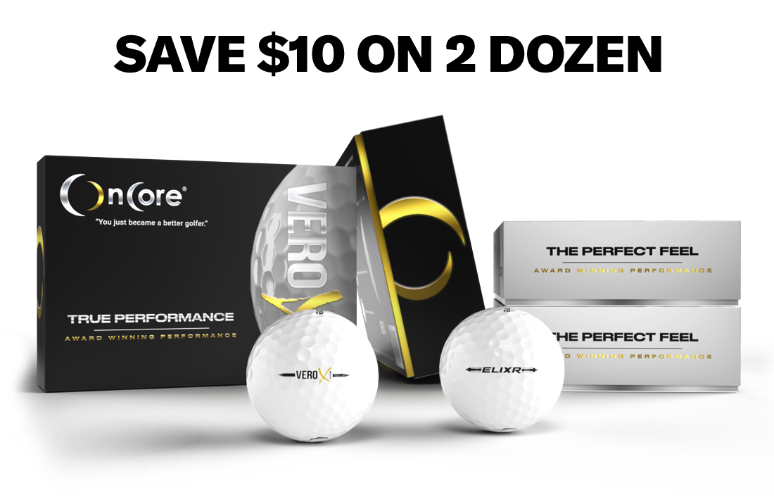 Save $10 with 2-Pack Bundles from OnCore Golf