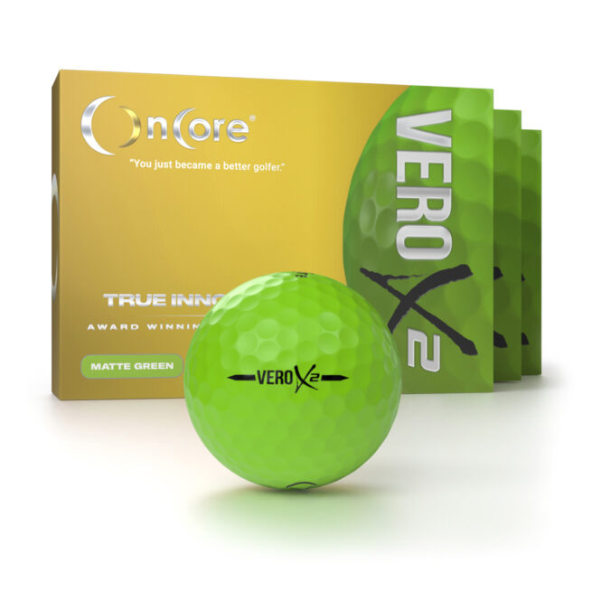 Father's Day Golf Special B2G1 Free Offer - OnCore - VERO X2 - Dozen Matte Green
