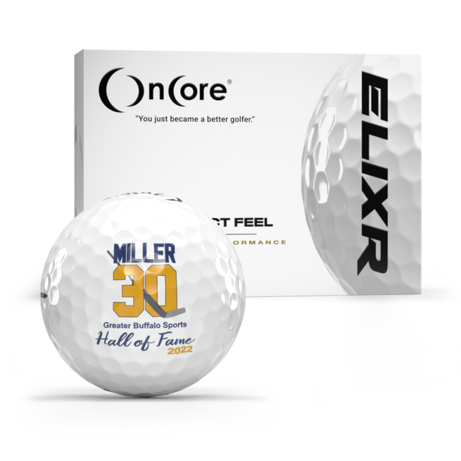 Ryan Miller HOF Golf Balls | OnCore - Dozen - ELIXR