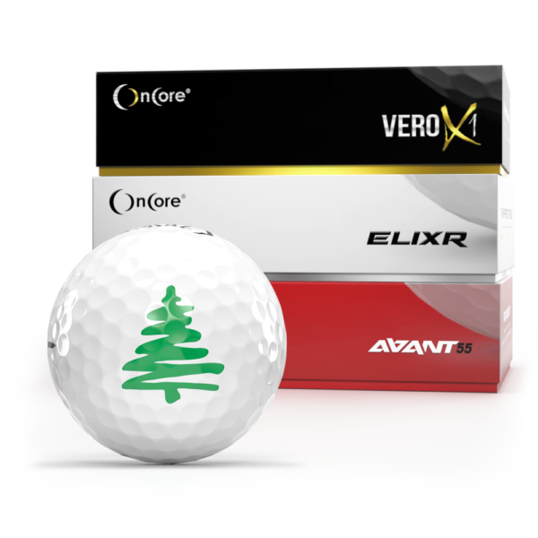 2022 Holiday Tree Golf Balls - Holiday Collection