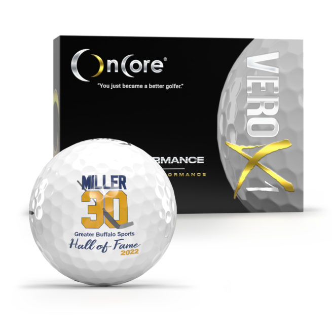 Ryan Miller HOF Golf Balls | OnCore - Dozen - VERO X1