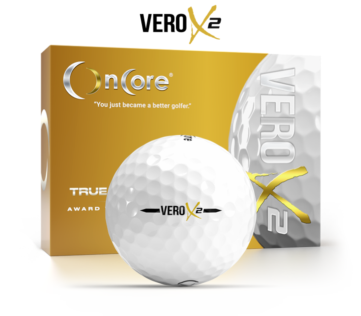 Customize Golf Balls Online - VERO X2 - Dozen from OnCore Golf
