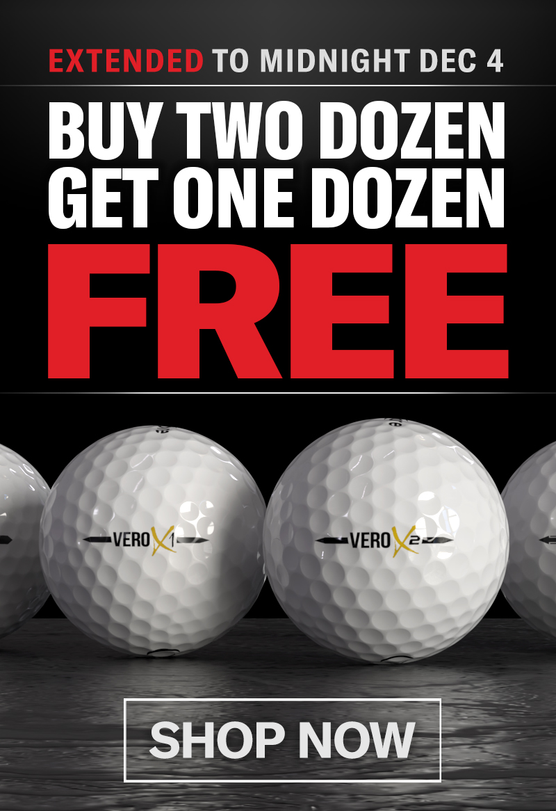 Black Friday Golf Ball Deal - B2G1 Dozen Free | Extended to Dec 4 at Midnight