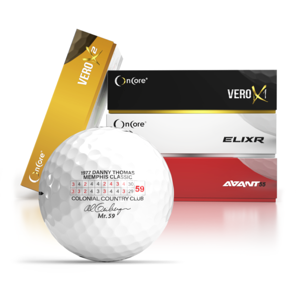 Al Geiberger Mr. 59 Charity Golf Balls - OnCore Golf Ambassador Series