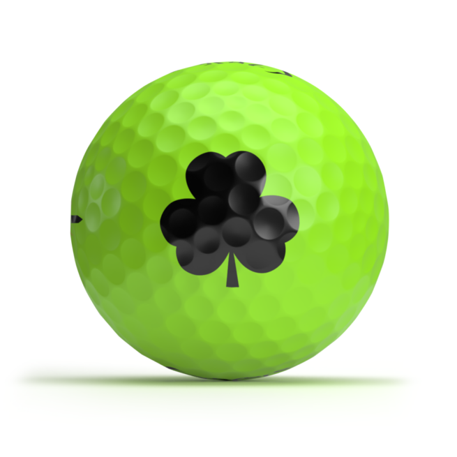 Shamrock Edition | 2024 St Patrick's Day - Black Clover Golf Ball - OnCore