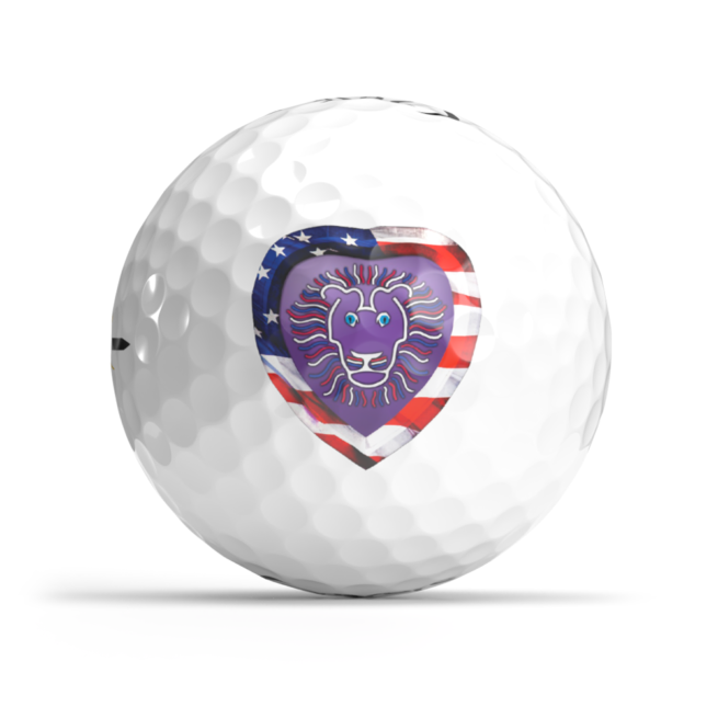 Heart of the Lion Golf Ball - OnCore Golf Signature Series