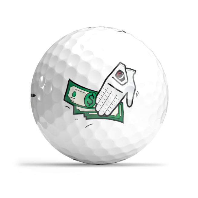 Money - Make it Rain Golf Ball - OnCore Golf Signature Series