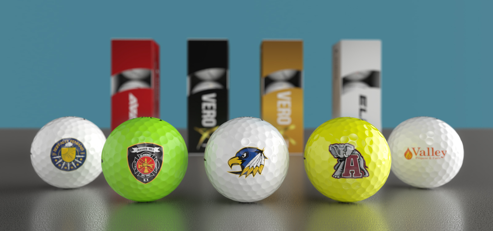 Customize Golf Balls Online | OnCore Golf - Add Your Logo, Text or Images
