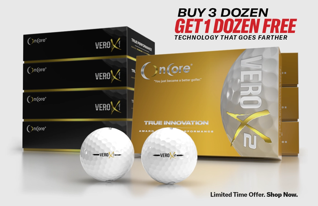 Shop the Best Golf Deal of 2023 - B3G1 Free Tour Performance Golf Balls from OnCore Golf