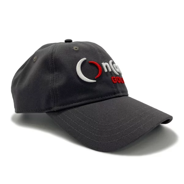 Order the Official OnCore Grey Golf Hat with Embroidered Logo