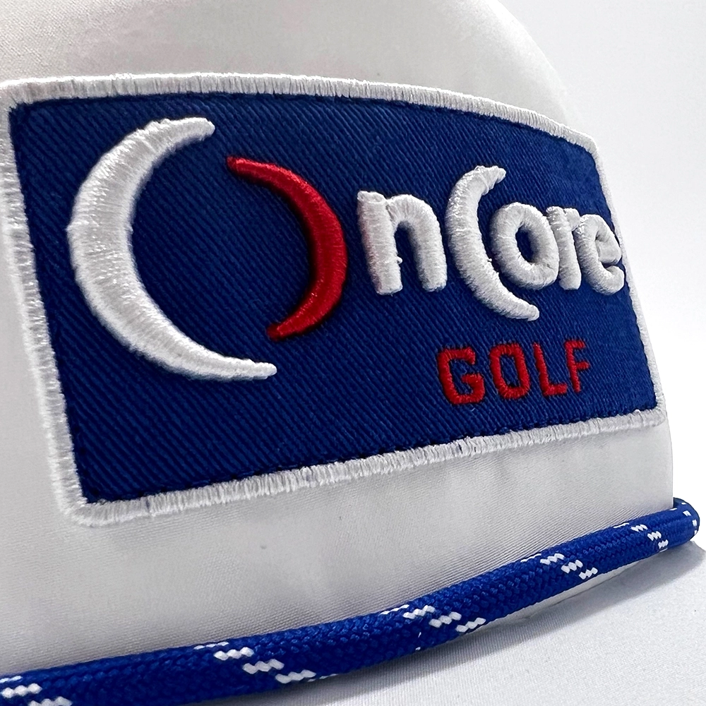 oncore-whote-rope-hat-img2 Order the OnCore Rope Golf Hat with Embroidered Logo Mark
