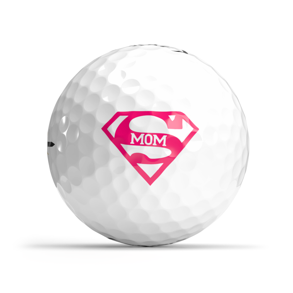 Super Mom - Mother's Day Golf Ball - Custom Dozen from OnCore Golf