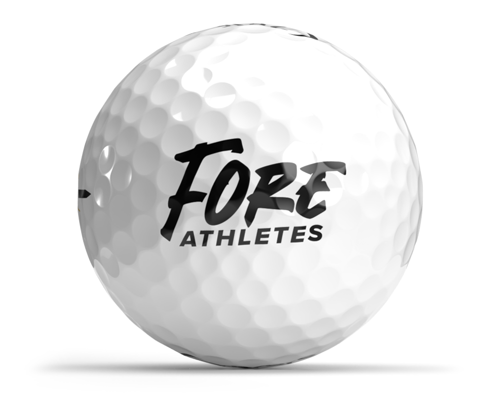 Fore Athletes Golf Ball from OnCore Golf - Special Edition | Shop Now!