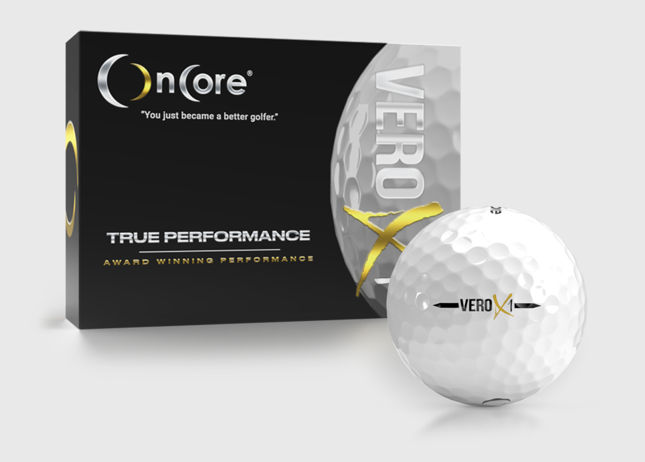 Buy VERO X1 Golf Balls - Best Golf Ball OnCore Golf