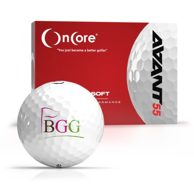 Black Girls Golf - Dozen Custom Golf Balls - OnCore - AVANT 55