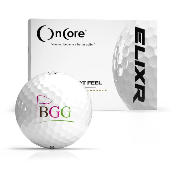 Black Girls Golf - Dozen Custom Golf Balls - OnCore - ELIXR 2022