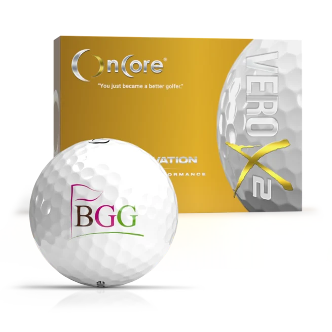 Black Girls Golf - Dozen Custom Golf Balls - OnCore - VERO X2