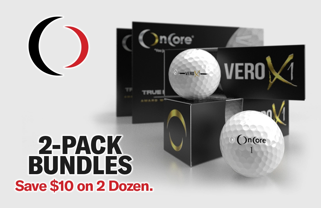 Save $10 with 2-Pack Bundles from OnCore Golf