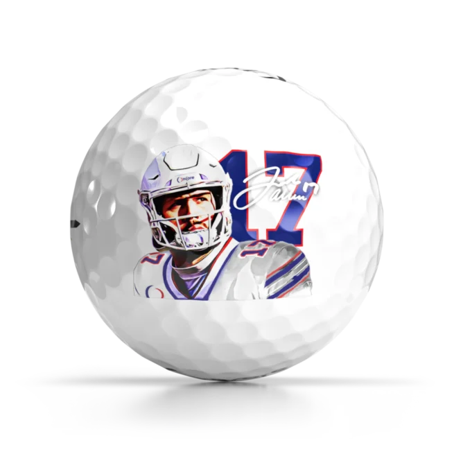 Shop - Josh Allen #17 Golf Ball | OnCore - 2023-24 Special Charity Edition