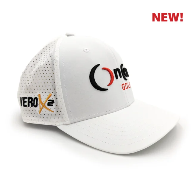 OnCore VERO X2 White Mesh Hat | Apparel - Hats | OnCore Golf