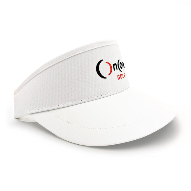 Order the Official White Visor Golf Hat