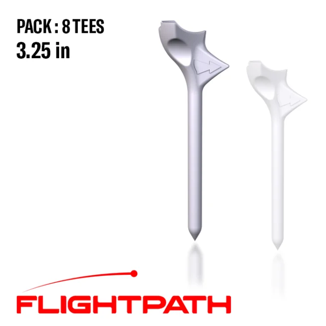 Shop Flightpath Golf Tees Online from OnCore Golf - 3.25 Size Tee