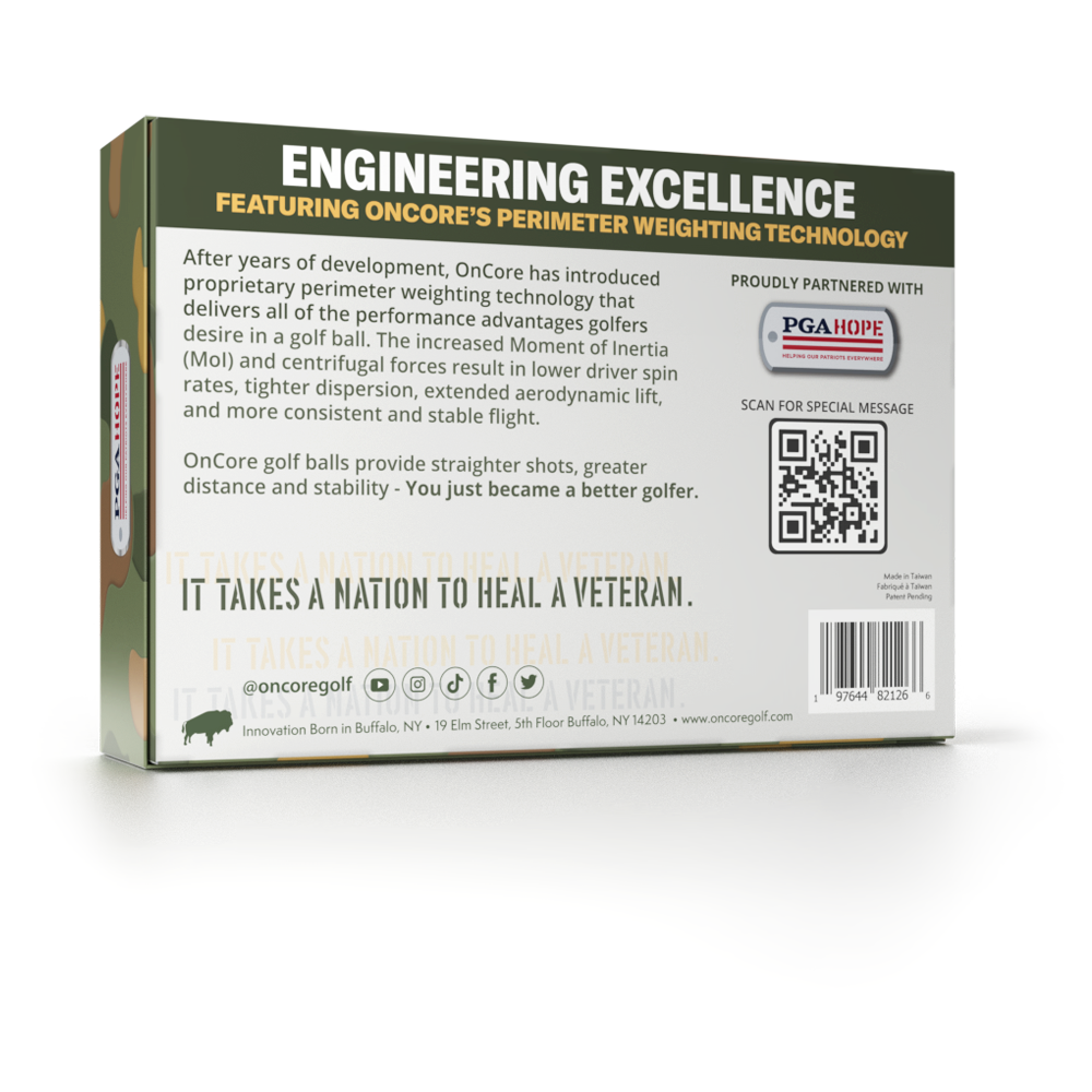 Shop the PGA Hope Special Edition Logo Golf Balls | OnCore Golf