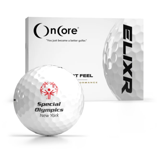Special Olympics Special Edition Golf Ball - from OnCore Golf - ELIXR 2022