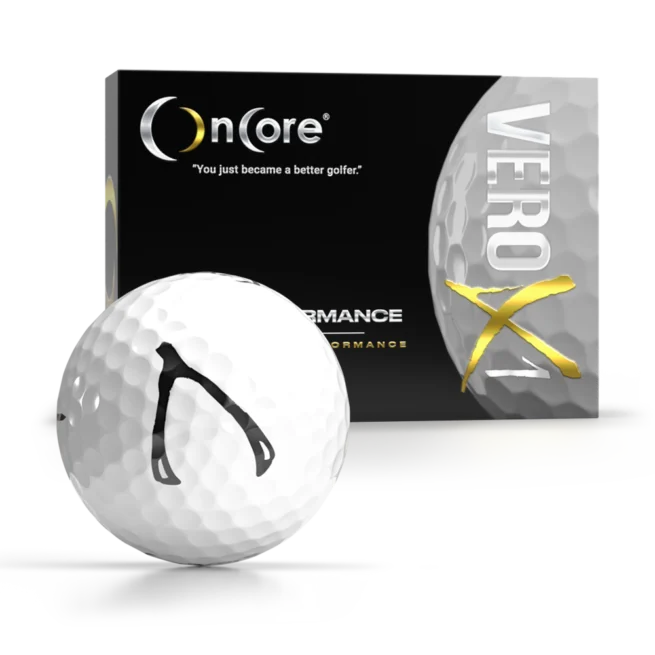Wishbone Luck - Thanksgiving Day Logo Golf Balls - Shop OnCore Golf - VERO X1