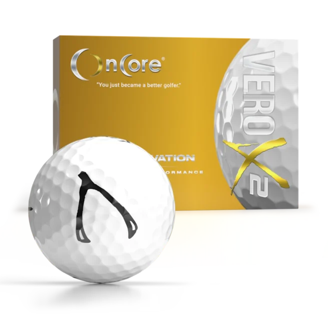 Wishbone Luck - Thanksgiving Day Logo Golf Balls - Shop OnCore Golf - VERO X2