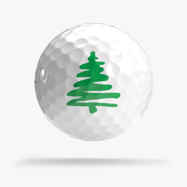 Shop Holiday Collection Golf Balls from OnCore Golf - Christmas Holiday Tree Golf Ball