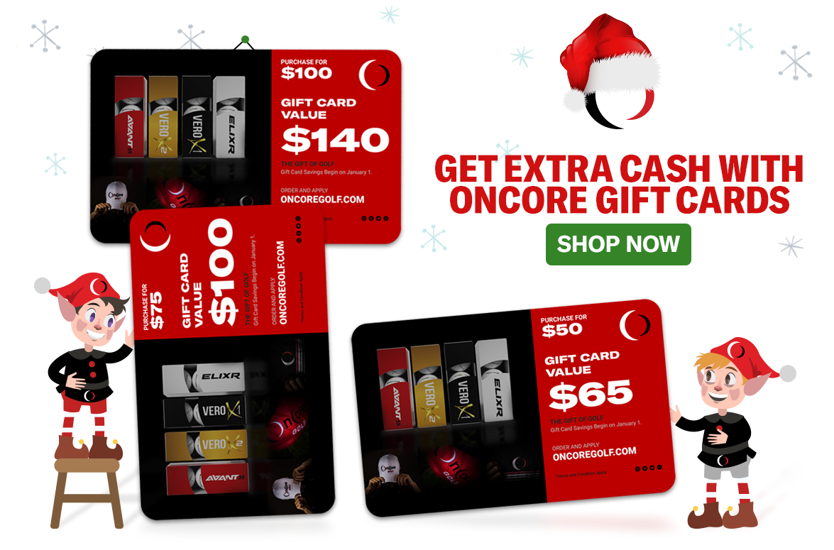 Shop OnCore's Holiday Gift Card Special - 2023 Christmas Deal