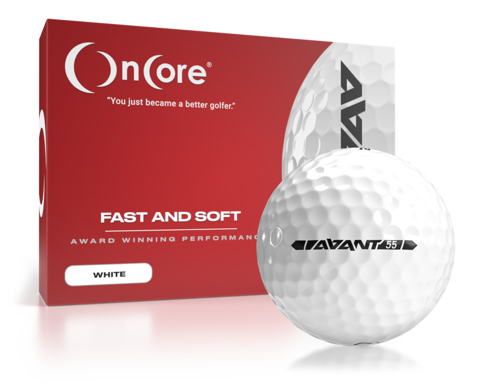 Shop AVANT 55 - Tour Performance Golf Balls - Dozen - White