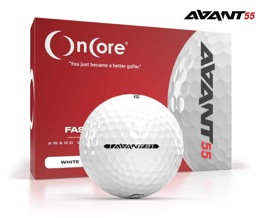 Customize Golf Balls Online Best - AVANT 55 - Dozen - 2024 | OnCore