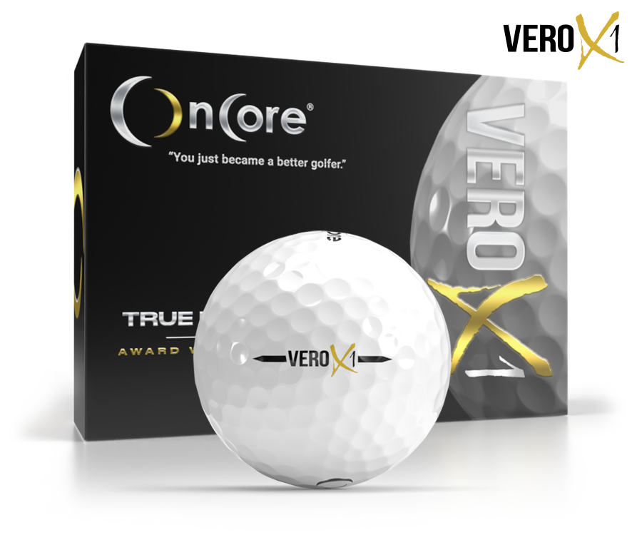 Customize Golf Balls Online Best - VERO X1 - Dozen - 2024 | OnCore