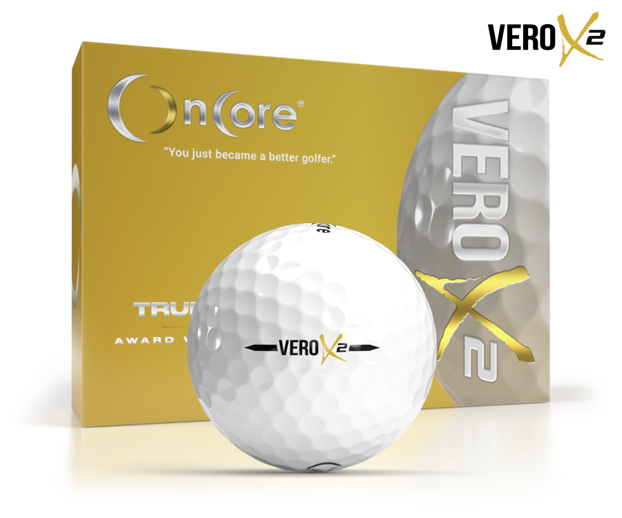 Customize Golf Balls Online Best - VERO X2 - Dozen - 2024 | OnCore