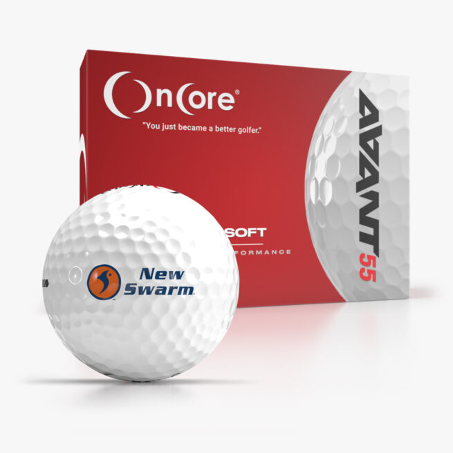 Shop OnCore Golf - Official Golf Balls of FlingGolf - New Swarm AVANT 55 - White Dozen