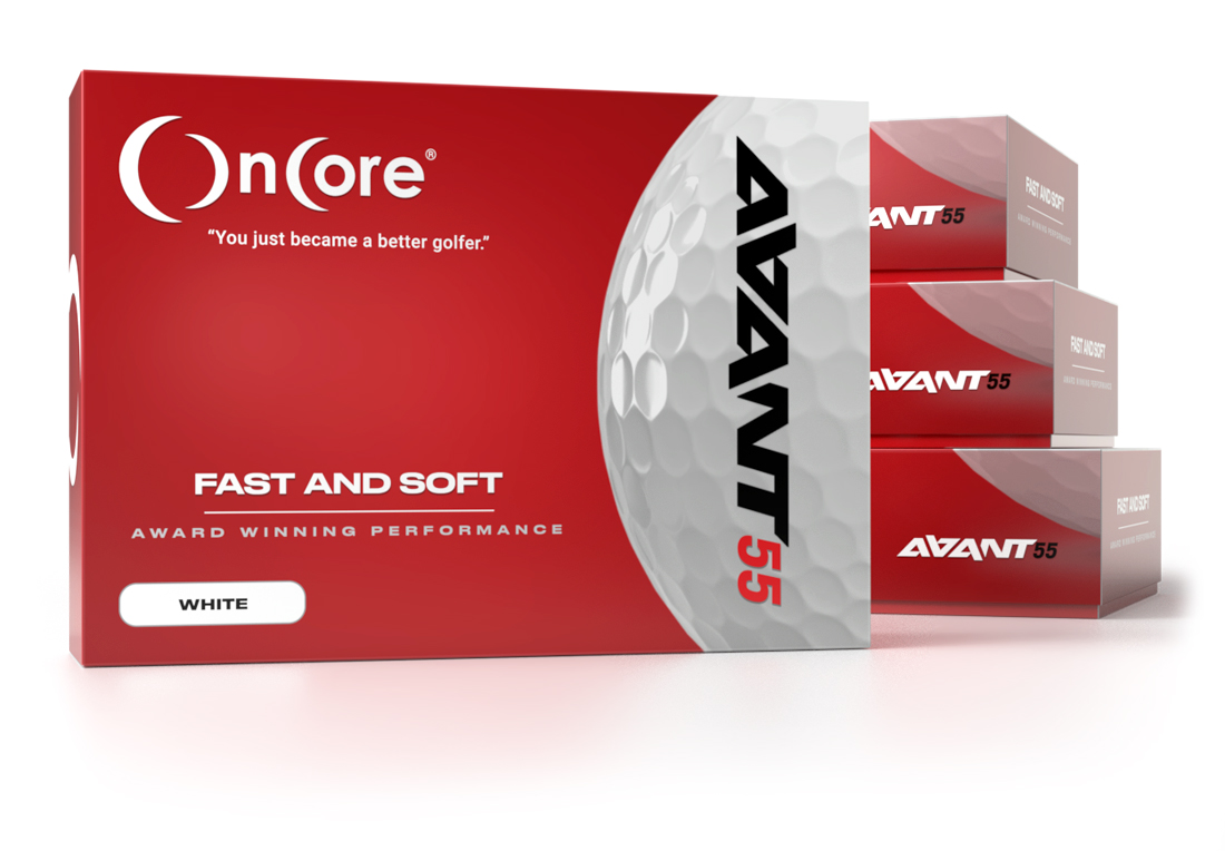 Special : Buy 3 Get 1 Free - AVANT 55 - Golf Balls from OnCore Golf