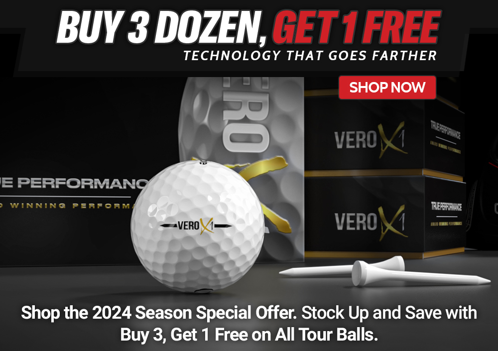Shop 2024 Golf Season Special - B3G1 Free Offer on All OnCore Golf Tour Balls