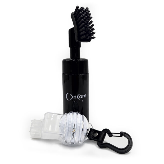 Order Your Official OnCore Club Cleaner Brush and Spray Bottle with Detachable Ball Marker Kit