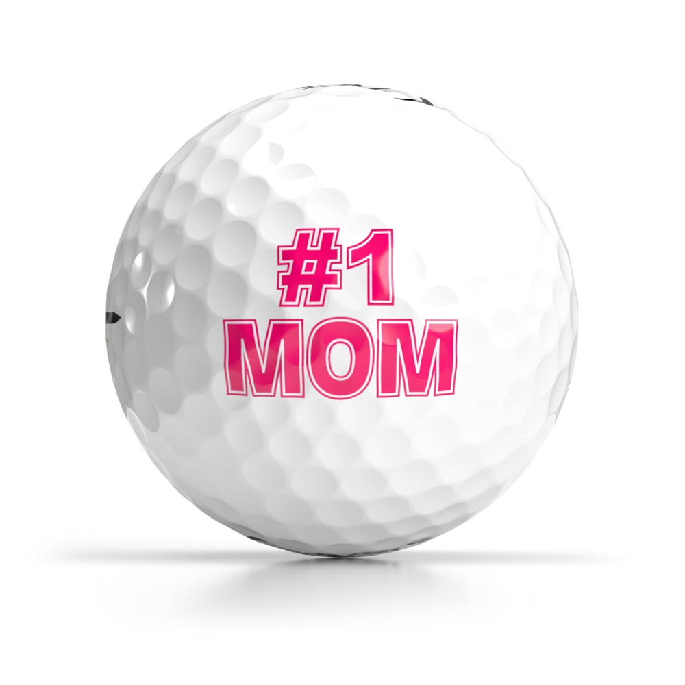 Shop #1 Mom Mother's Day Golf Ball - OnCore Golf Special Edition