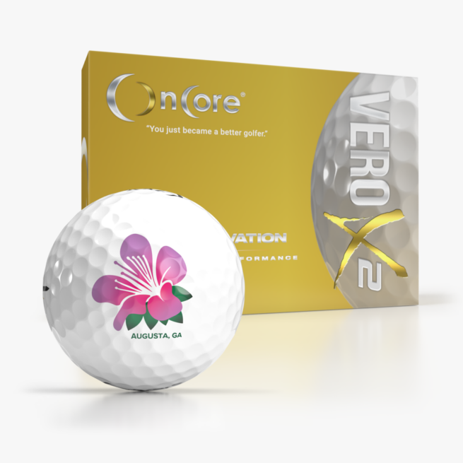 Shop Azalea Augusta Georgia Golf Balls | OnCore - VERO X2