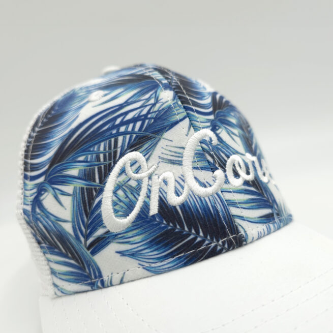 Order the OnCore Text Script Palms - Mesh Golf Hat
